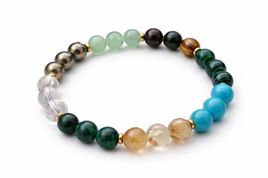 Advance Money Booster Bracelet – 9 Powerful Crystal Wealth Bracelet