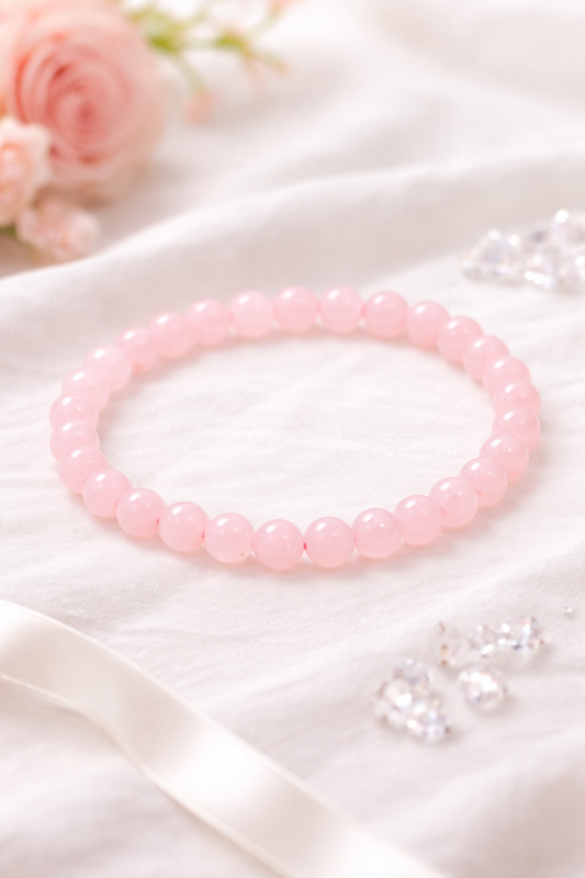 Activated Rose Quartz Bracelet – Attract Love & Positive Energy